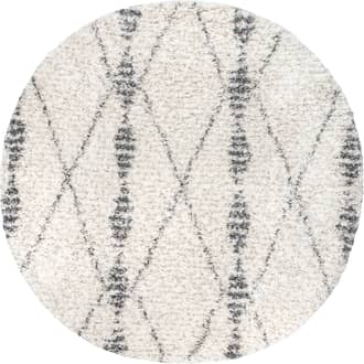 6' Diamond Band Tassel Rug primary image