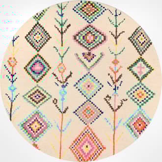 6' Moroccan Diamond Rug primary image