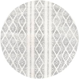 8' Banded Bird Eye Diamonds Rug primary image