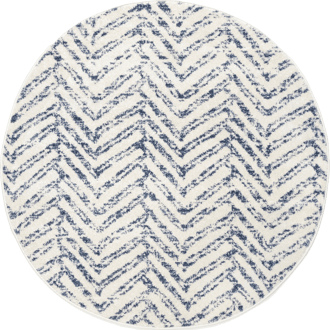 6' Antique Chevron Rug primary image
