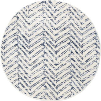 8' Antique Chevron Rug primary image