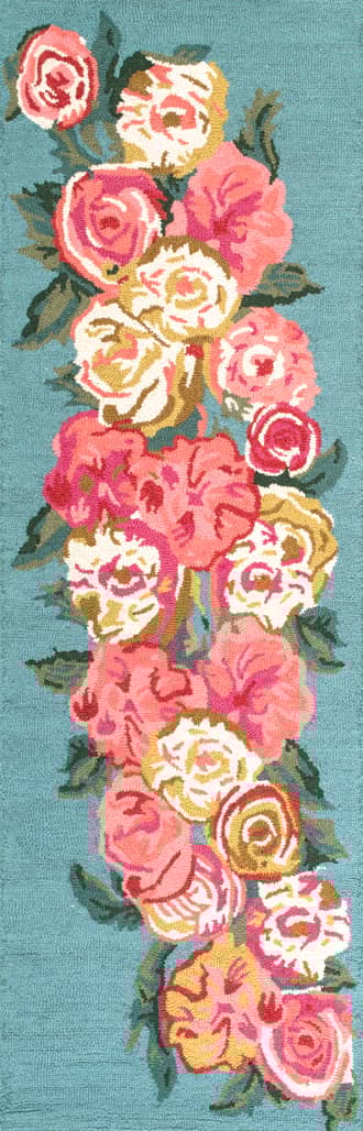 2' 6" x 8' Beautiful Rose Bouquet Rug primary image