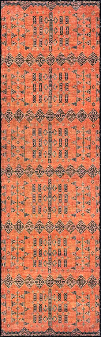 Christine Washable Paneled Rug primary image