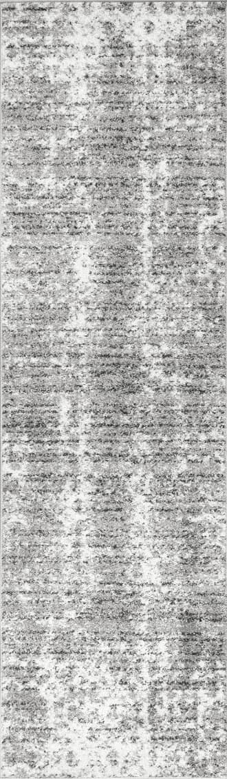 2' 6" x 12' Ruby Distressed Mist Rug primary image