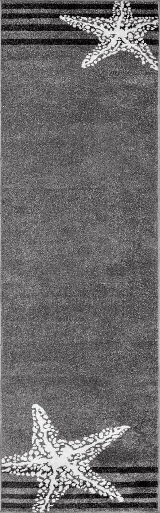 2' x 6' Starfish and Stripes Rug primary image