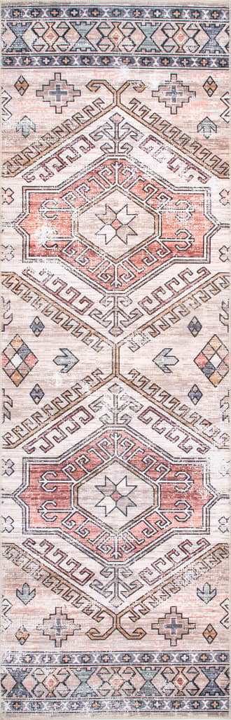 Ria Geometric Washable Rug primary image