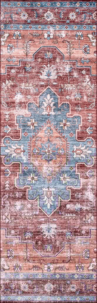 2' 6" x 8' Castle Medallion Washable Rug primary image