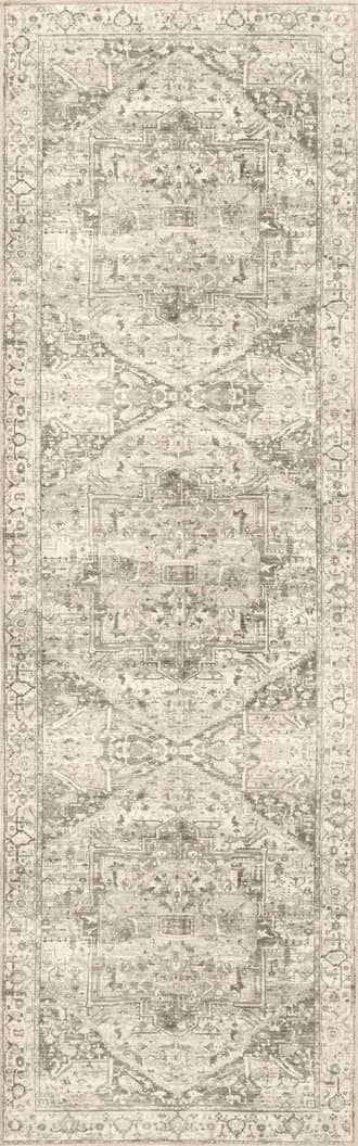 2' 6" x 8' Atrium Medallion Washable Rug primary image