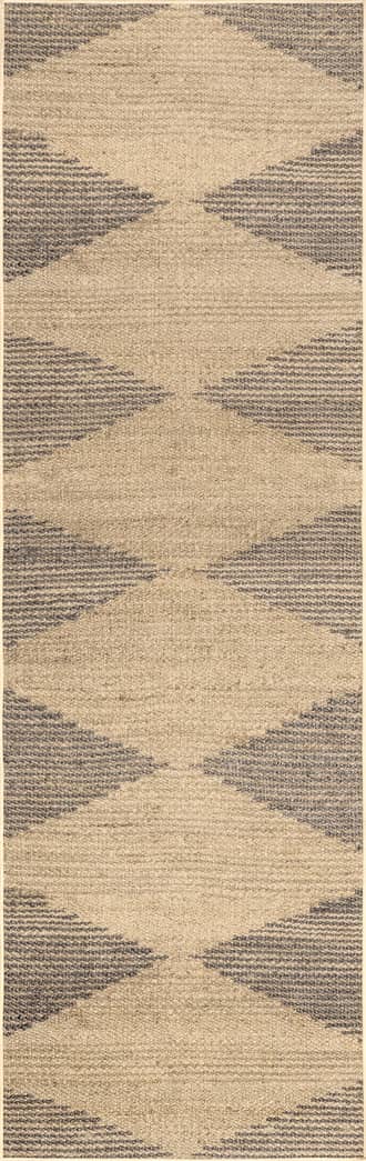 2' 6" x 8' Reema Easy-Jute Washable Pyramids Rug primary image