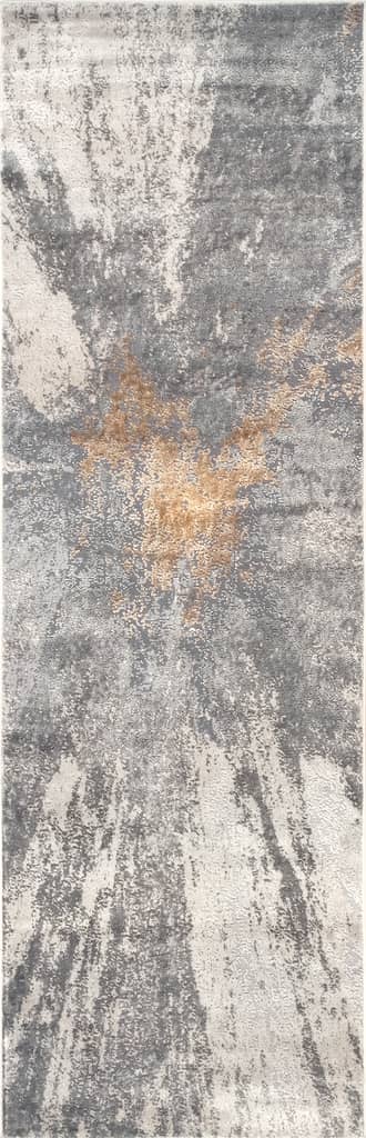 2' 6" x 10' Splatter Abstract Rug primary image