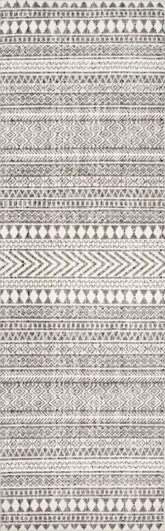 2' 8" x 12' Geometric Banded Rug primary image