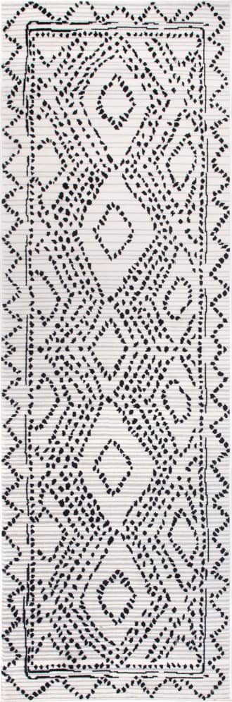 2' 8" x 8' Dotted Diamond Trellis Rug primary image