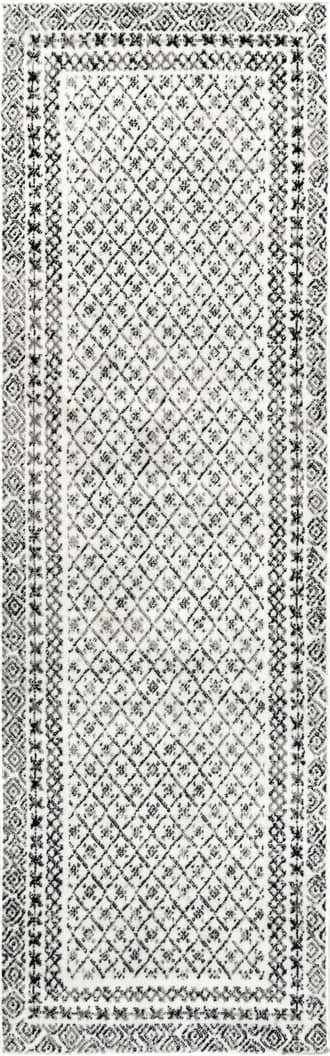 Bordered Lattice Rug primary image