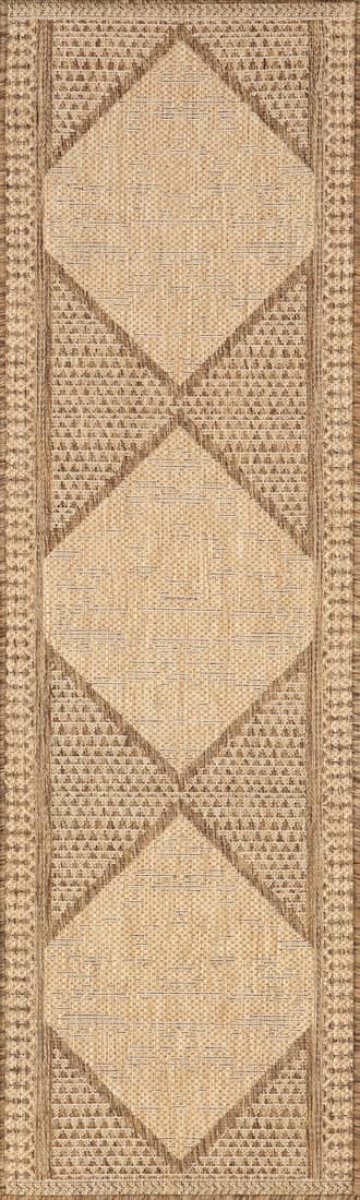 2' x 8' Lizzie Diamond Indoor/Outdoor Rug primary image