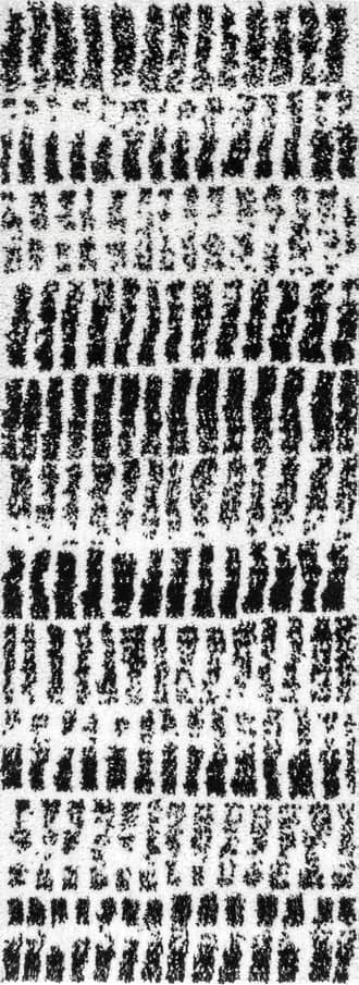 Treaded Striped Shag Rug primary image