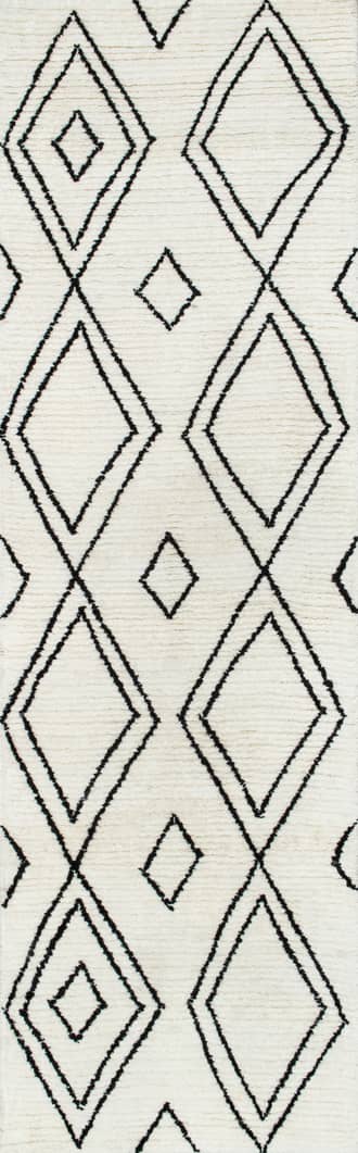 Moroccan Diamond Wool Rug primary image