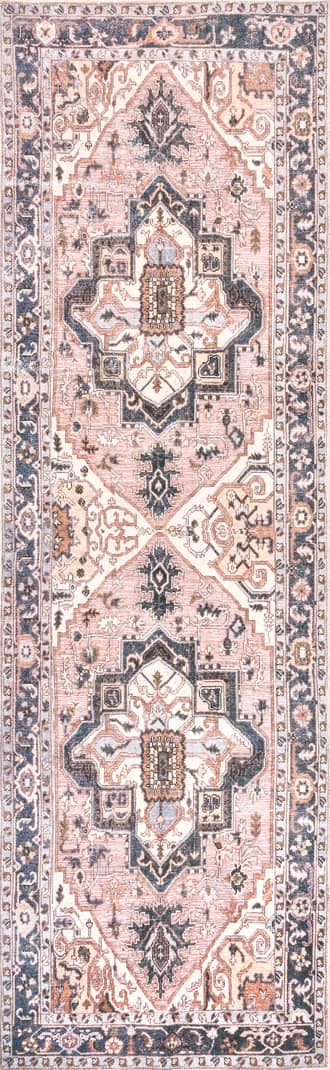 2' 6" x 8' Jewel Medallion Washable Rug primary image