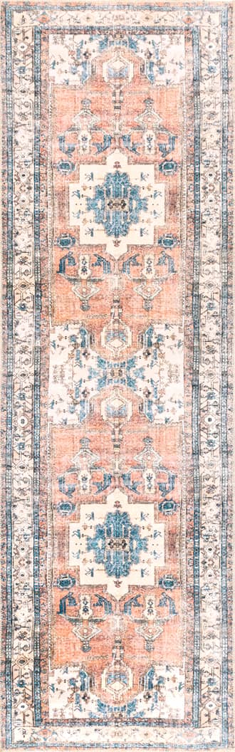 2' 6" x 6' Fading Oriental Washable Rug primary image