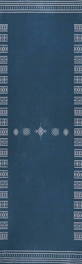 2' 6" x 8' Martha Geometric Bordered Washable Rug primary image