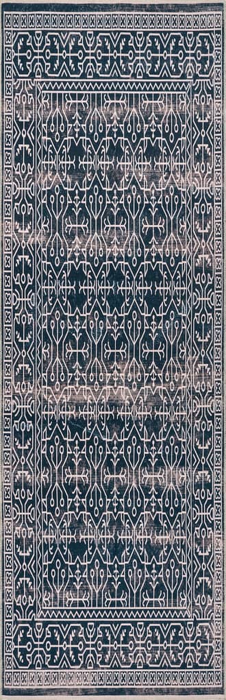 2' 6" x 8' Tinsley Bordered Linework Washable Rug primary image