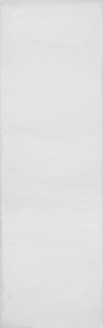 2' 6" x 8' Faux Rabbit Shag Rug primary image