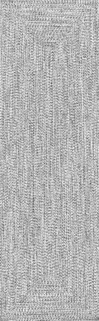 2' 6" x 12' Handmade Braided Indoor/Outdoor Rug primary image