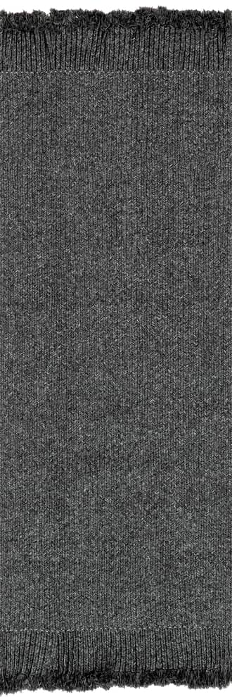 2' 6" x 8' Ashen Braided Tassel Indoor/Outdoor Rug primary image