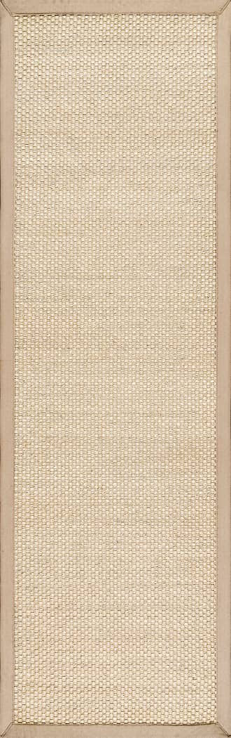 2' 6" x 8' Proper Sisal and Cotton Rug primary image