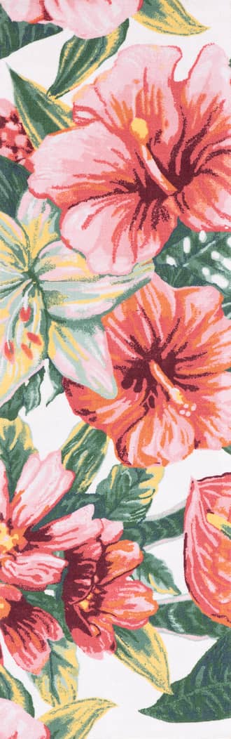 2' 6" x 6' Lush Hibiscus Indoor/Outdoor Rug primary image