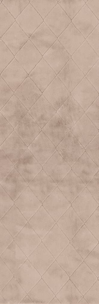 2' 6" x 8' Jaylene Trellis Plush Cloud Washable Rug primary image