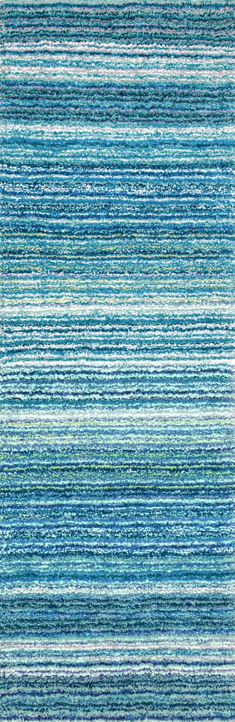Striped Shaggy Rug primary image