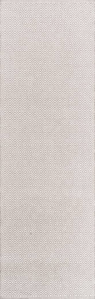 Diamond Cotton Check Flatwoven Rug primary image