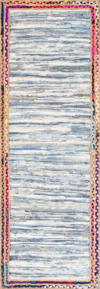 2' 6" x 8' Braided Rag Rug primary image