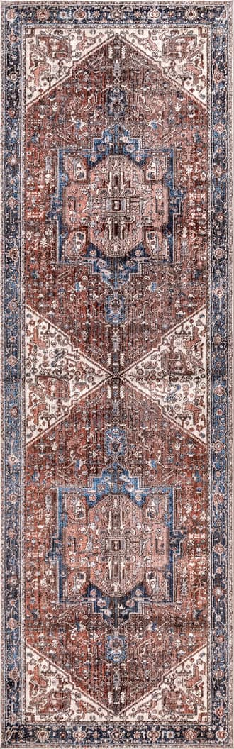 2' 6" x 6' Fringed Medallion Rug primary image