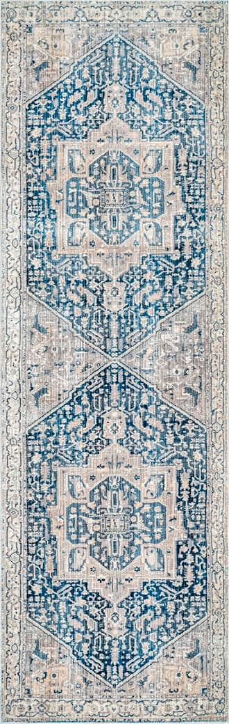 2' 6" x 6' Fringed Medallion Rug primary image
