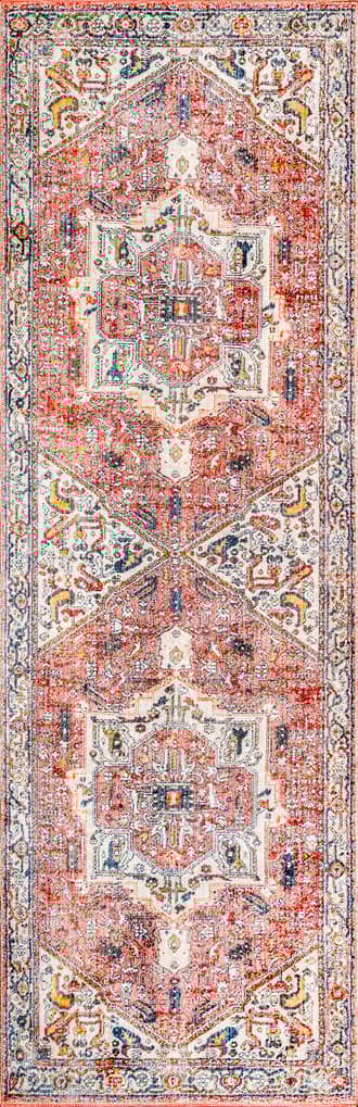 2' 6" x 8' Fringed Medallion Rug primary image
