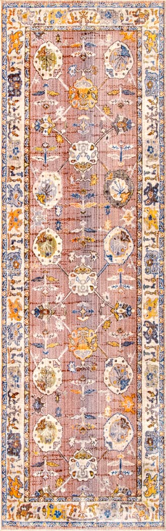 2' 6" x 6' Distressed Foliage Rug primary image