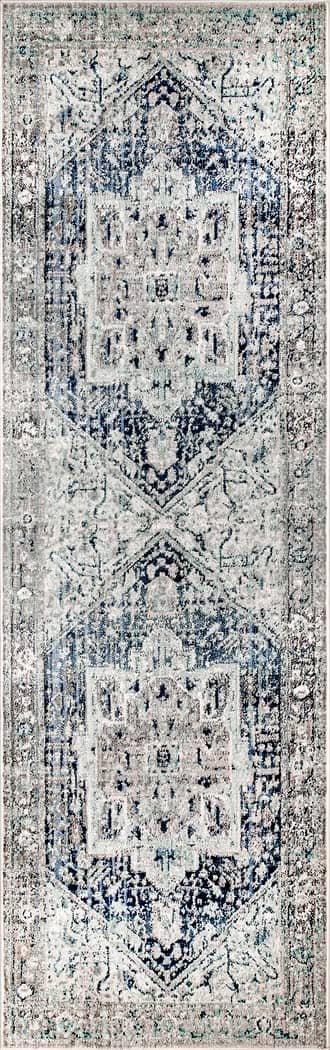 2' 6" x 6' Fringed Medallion Rug primary image