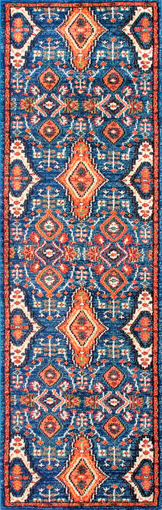 2' 6" x 12' Diamond Drops Rug primary image