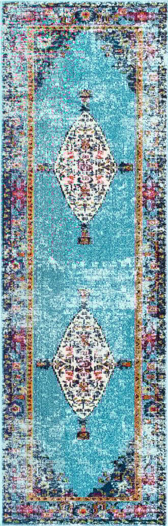 2' 6" x 8' Iris Fading Oriental Medallion Rug primary image
