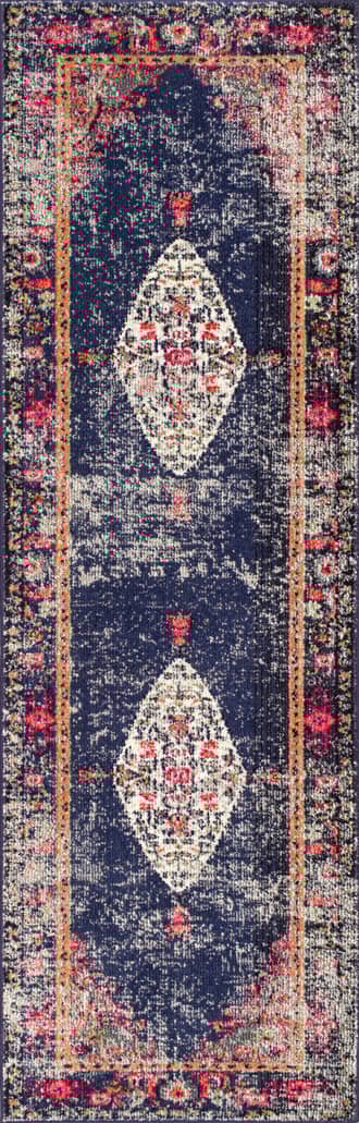 Iris Fading Oriental Medallion Rug primary image
