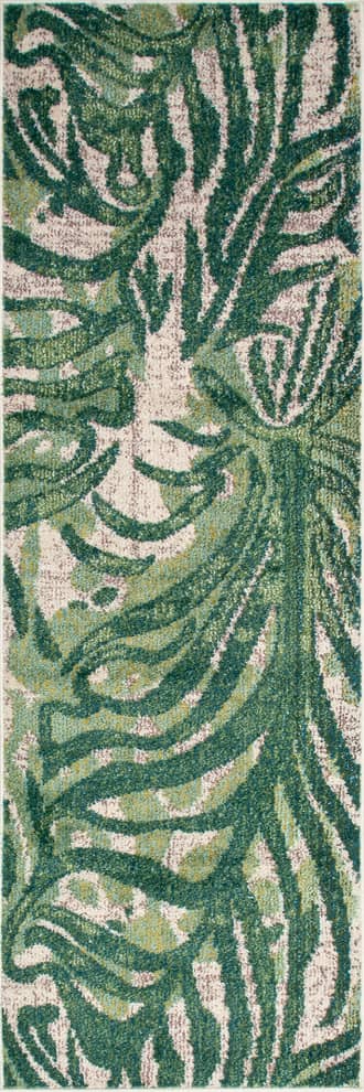 2' x 6' Abstract Floral Rug primary image