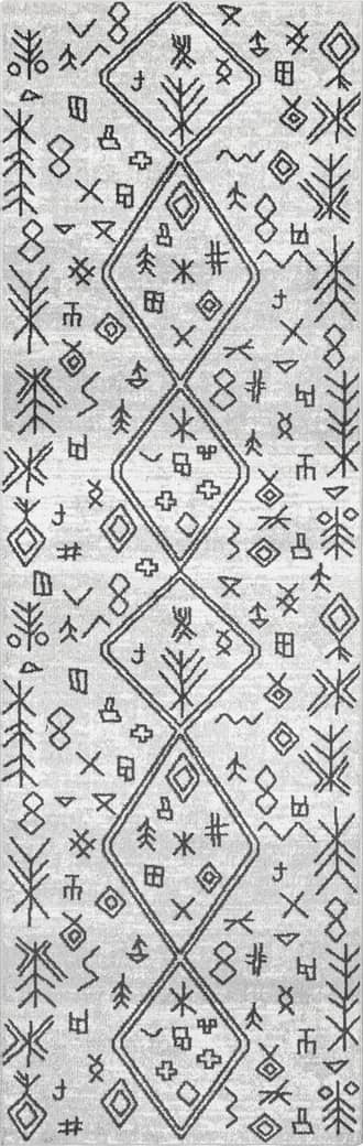 2' 8" x 8' Nina Abstract Mural Washable Rug primary image