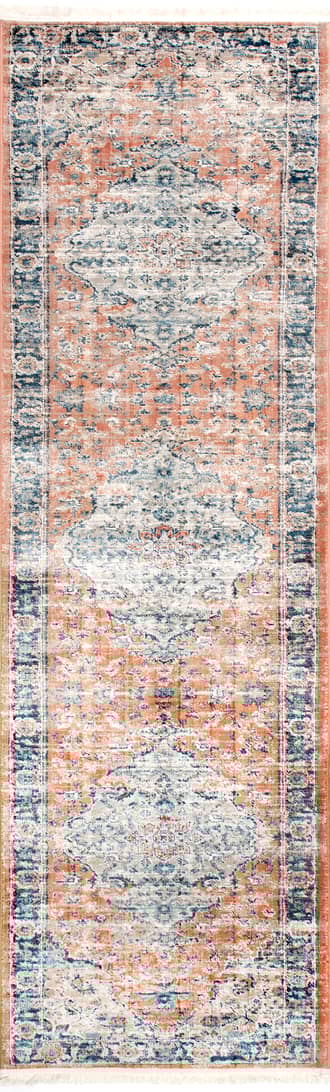 2' x 8' Shaded Snowflakes Rug primary image