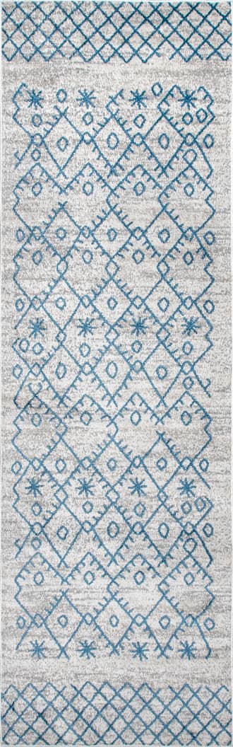 2' 6" x 8' Tanya Washable Crosshatch Rug primary image