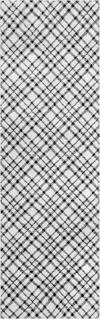 2' 6" x 8' Dina Plaid Washable Rug primary image