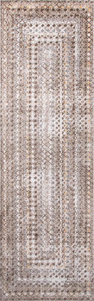 2' 6" x 8' Emmy Washable Geometric Rug primary image