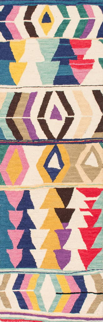 2' 6" x 6' Wool Geometric Rug primary image