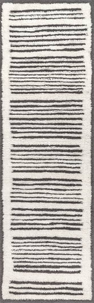 Addison Wool Pinstripe Washable Rug primary image