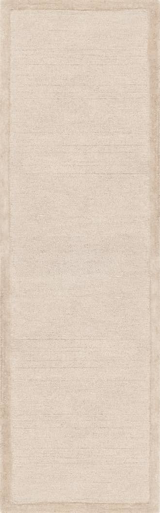 2' x 8' Raya Wool Monochromatic Rug primary image